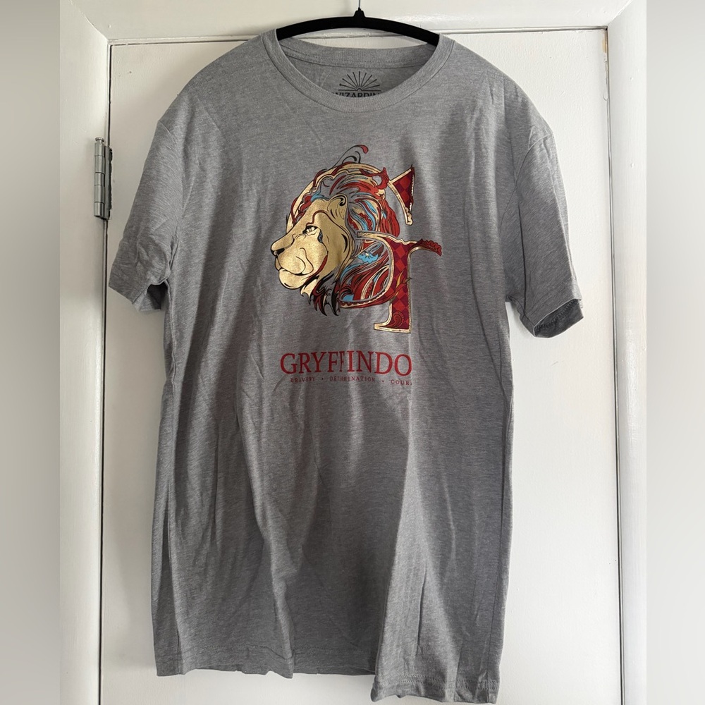 Harry Potter Gryffindor Graphic T-Shirt with Foil Accents